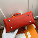 Styled lifestyle shot of everyday-luxe signature women's handbag – women's statement bag