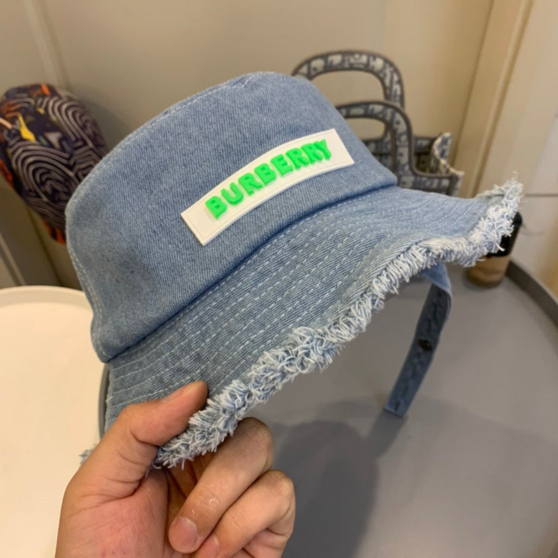 Front view of Burberry unisex cap