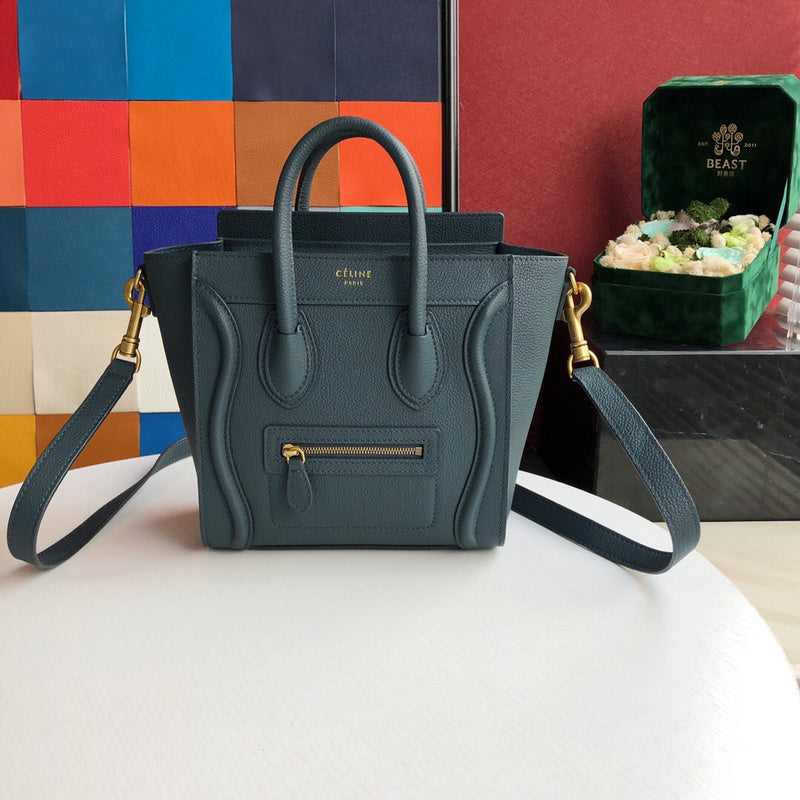 Side profile of sleek everyday-luxe women's handbag – women's premium purse