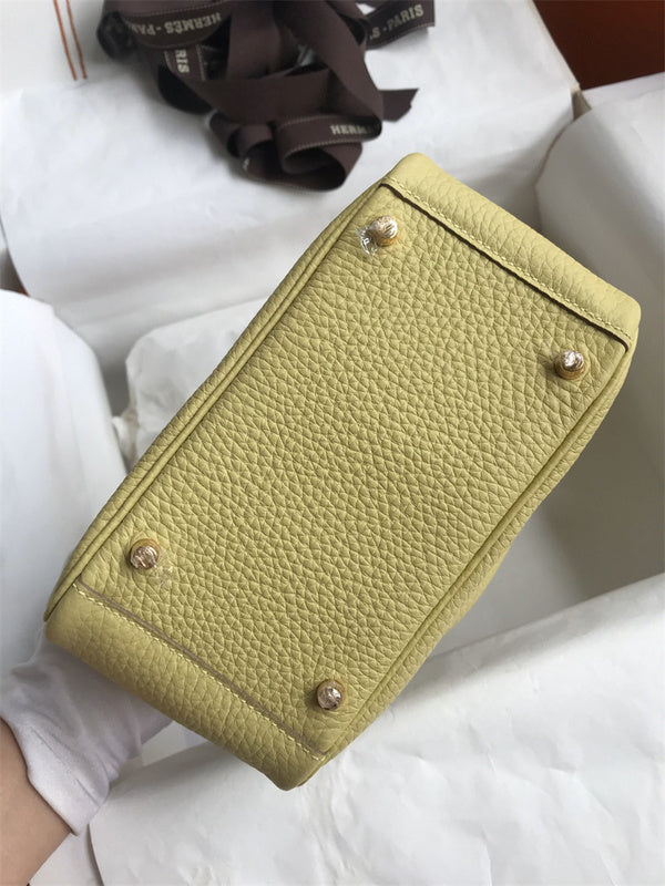 Polished bag shown from front angle