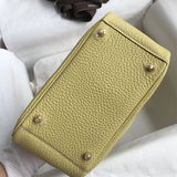 Polished bag shown from front angle