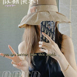 Close-up detail view of Louis Vuitton unisex cap