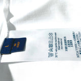 Close-up detail shot of Louis Vuitton cotton t-shirt with relaxed-fit cut