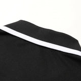 Front view of Polo cotton polo shirt with logo-detail design