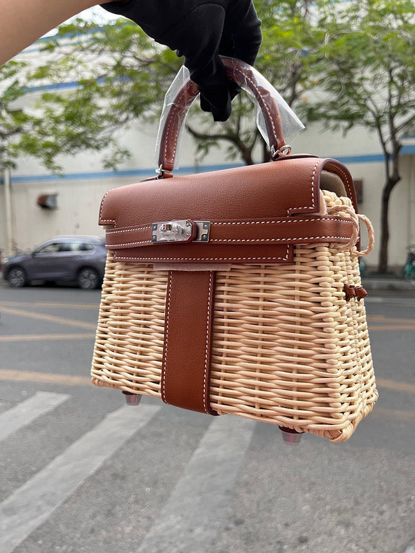 Interior view of polished premium bag