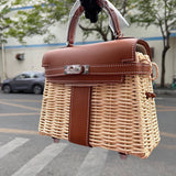 Interior view of polished premium bag