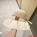 Close-up detail view of Louis Vuitton unisex cap