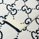 Front view of Gucci luxury clothing with relaxed-fit cut