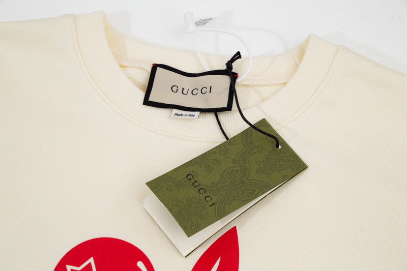 Full styled look of Gucci luxury clothing with streetwear-inspired cut