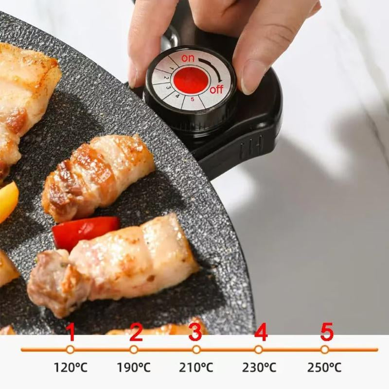 AORAN 1500W Portable Electric Korean BBQ Grill