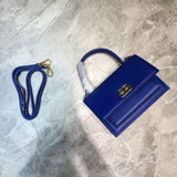 Modern Vegan Leather Handbag - Modern Structured Build | Women's Designer-Inspired Purse #851 - side angle view (image 2) of designer-inspired handbag