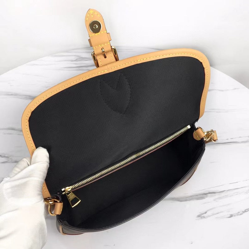 Front view of refined sleek women's handbag – women's premium purse