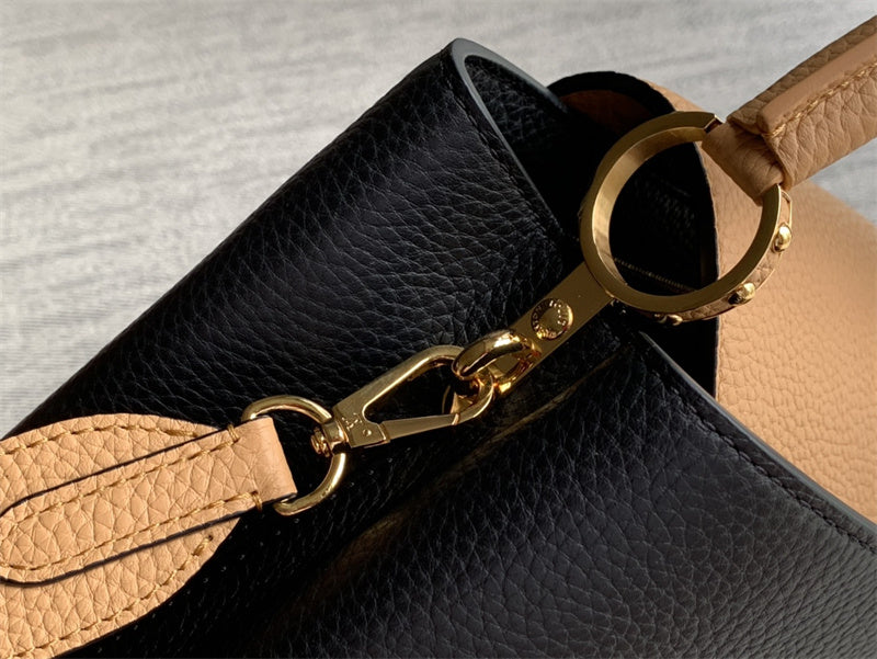  Sophisticated top-handle bag carried on shoulder 16