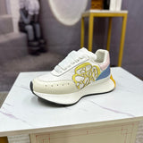 Alexander McQueen Camel Platform Heels - Lifestyle Styling Shot