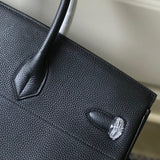 Interior view of structured premium bag