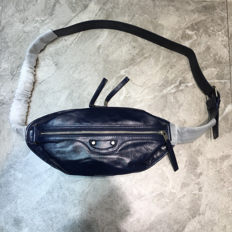 Bold Premium PU Leather Handbag - Sleek Minimalist Lines | Women's Everyday Carry Handbag #183 - front view (image 1) of designer-inspired handbag