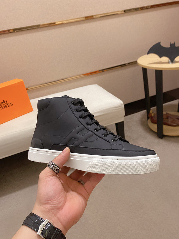 Hermes shoes Style 215 - close-up of sleek modern silhouette