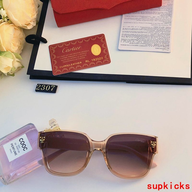 Front view of Cartier unisex sunglasses