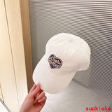Close-up detail view of Louis Vuitton unisex cap