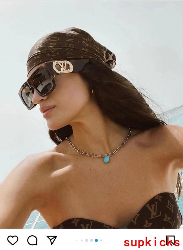 Full view of Louis Vuitton unisex sunglasses