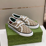 Gucci two-tone luxury sneakers view 8 streetwear statement look