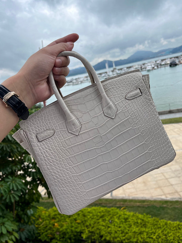 Structured bag shown from front angle