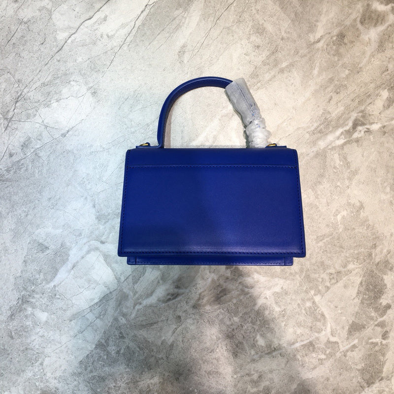 Modern Vegan Leather Handbag - Modern Structured Build | Women's Designer-Inspired Purse #851 - close-up detail shot (image 3) of designer-inspired handbag