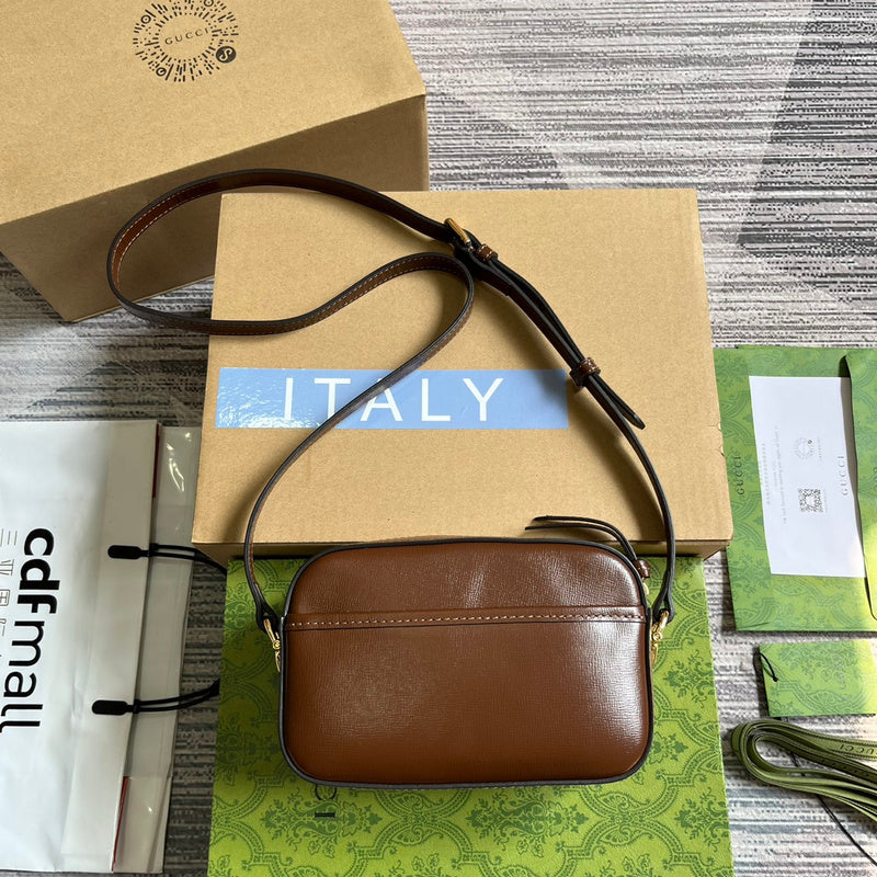 Front view of refined signature women's handbag – women's designer-style accessory