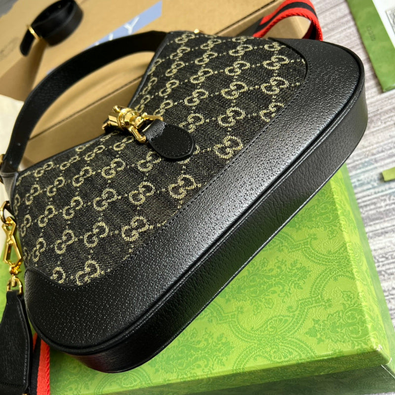 Back view of refined modern women's handbag – women's designer-style accessory