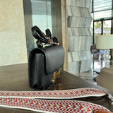  polished structured bag detail view showing craftsmanship 14