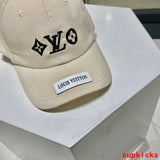 Full view of Louis Vuitton unisex cap