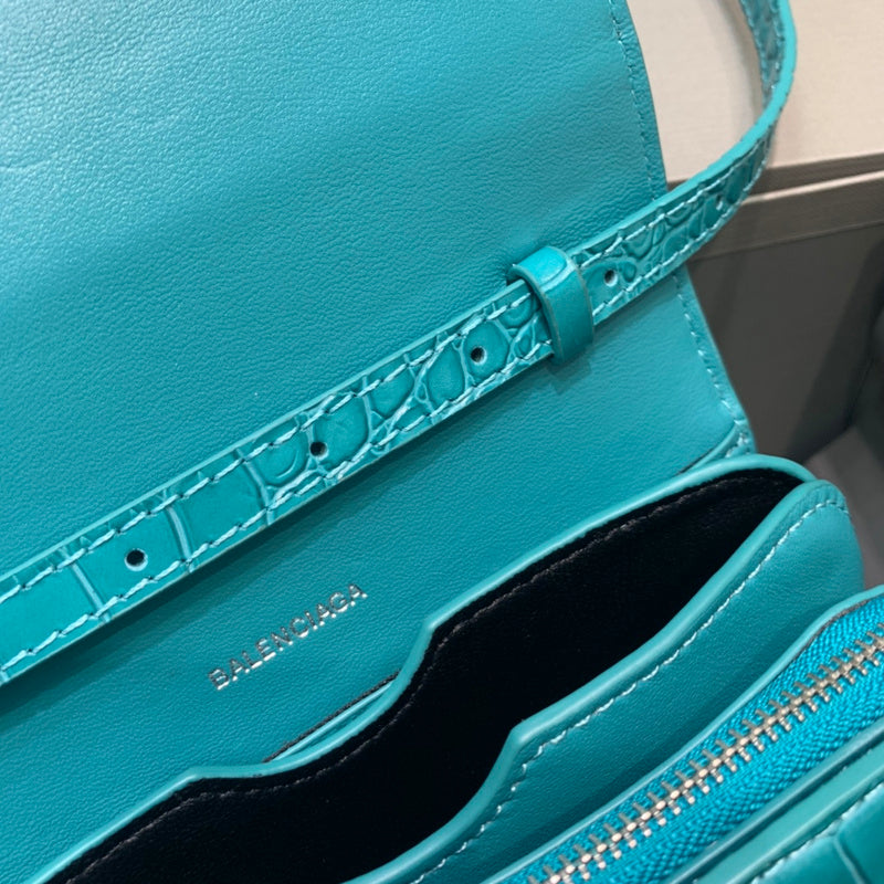 Statement Premium PU Leather Handbag - Sleek Minimalist Lines | Women's Statement Accessory #586 - alternate angle view (image 8) of designer-inspired handbag