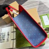 Back view of chic refined women's handbag – women's statement bag
