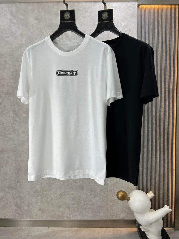 Close-up detail shot of Givenchy luxury clothing with everyday silhouette