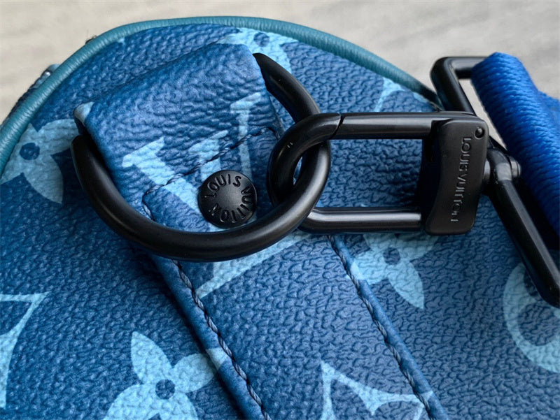  modern crossbody bag detail view showing craftsmanship