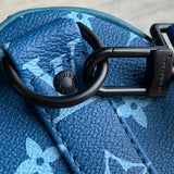  modern crossbody bag detail view showing craftsmanship