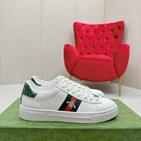 Gucci bold contrast luxury sneakers view 11 breathable knit upper