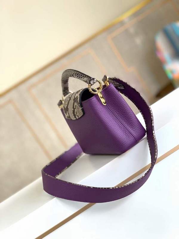 Close-up detail of statement premium women's handbag – women's premium purse