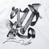Flat lay presentation of Louis Vuitton cotton t-shirt with contemporary cut