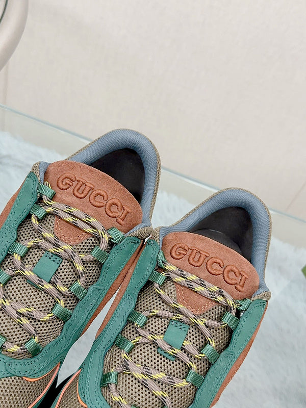 Gucci clean off-white luxury sneakers view 7 premium leather build