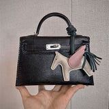  carryall bag close-up of hardware and finish