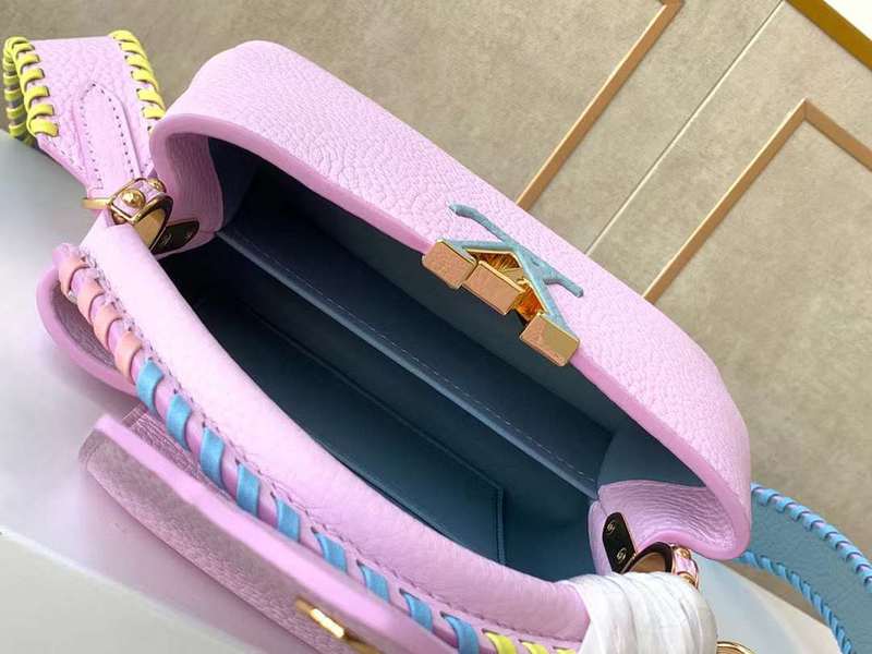 Front view of sleek elevated women's handbag – women's premium purse