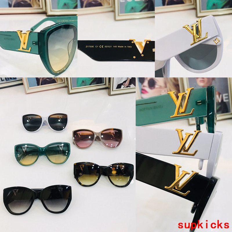 Lifestyle view of Louis Vuitton unisex sunglasses