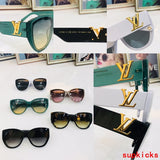 Lifestyle view of Louis Vuitton unisex sunglasses