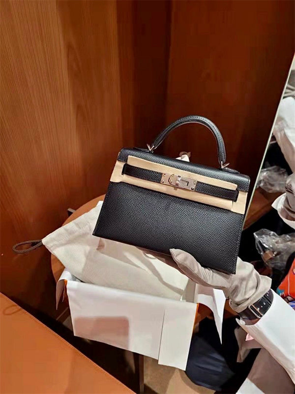 Interior view of considered premium bag