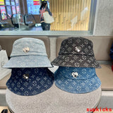 Side view of Louis Vuitton unisex cap