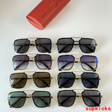 Lifestyle view of Cartier unisex sunglasses
