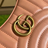 Back view of statement elevated women's handbag – women's everyday handbag