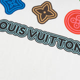 Side profile of Louis Vuitton cotton t-shirt with contemporary cut