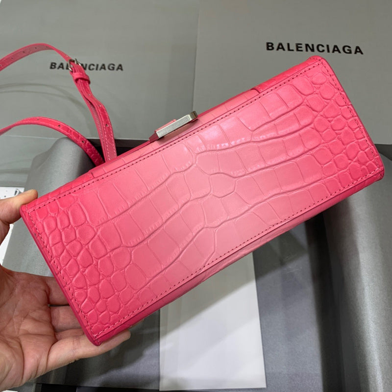 Modern Vegan Leather Handbag - Statement Silhouette | Women's Designer-Inspired Purse #531 - hardware and detail close-up (image 5) of designer-inspired handbag